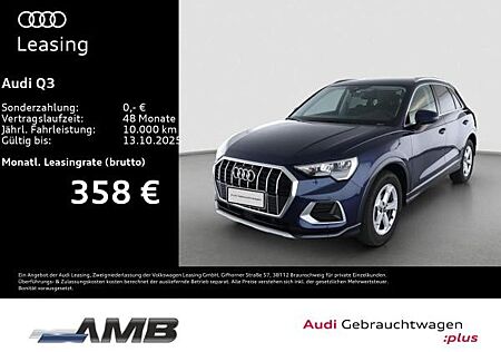 Audi Q3 Advanced 35 TFSI S-tr/AHK/Nav+/Standhz/01.30Garantie