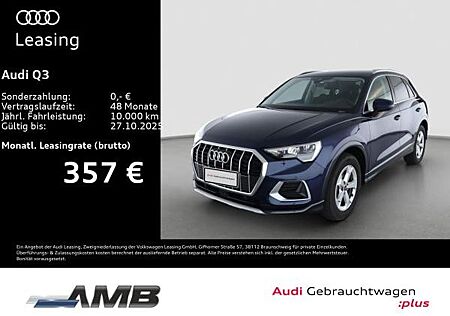 Audi Q3 gebraucht kaufen Audi Q3 Advanced 35 TFSI S-tr/AHK/Nav+/Standhz/01.30Garantie