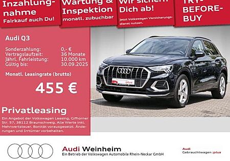 Audi Q3 advanced 35 TFSI GAr.2029 LED-Plus Navi Kamera S-tronic uvm