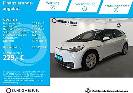 VW ID.3 gebraucht kaufen VW ID.3 Volkswagen Pure Performance NAV*WÄRMEPUMPE*LED*CARPLAY