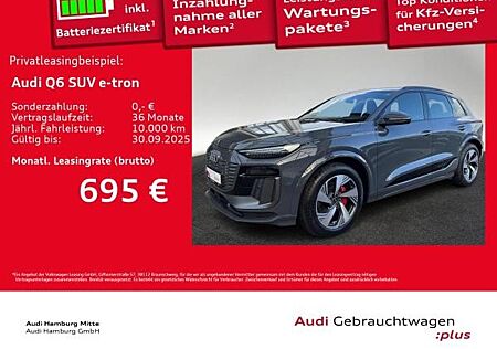 Audi Q6 e-tron 55 quattro S line Matrix Sitzhzg