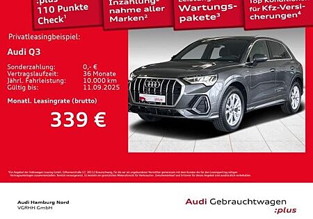 Audi Q3 35 TFSI S line S tronic Nav AHK Stdhzg Matrix