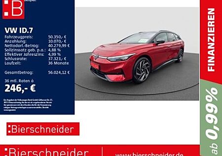 VW ID.7 Volkswagen Tourer Pro AHK HuD IQ 360