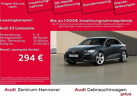 Audi A3 Limousine S line 30 TFSI Kamera ACC Navi virtual