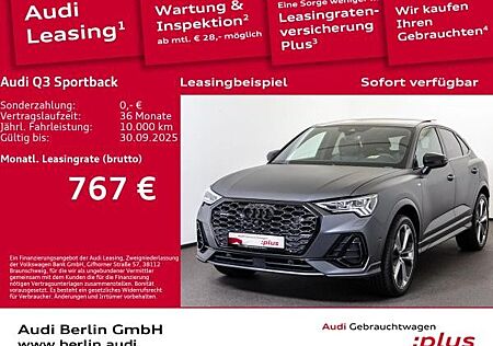 Audi Q3 Sportback S line 45 TFSI quattro S tronic