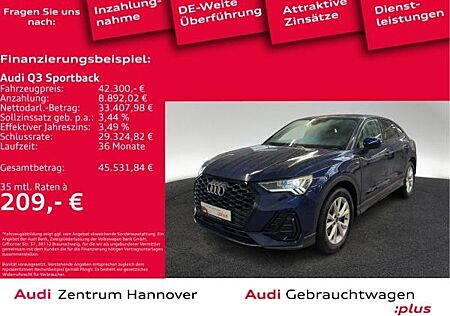 Audi Q3 Sportback S line 35 TFSI Kamera AHK Memory LED Navi