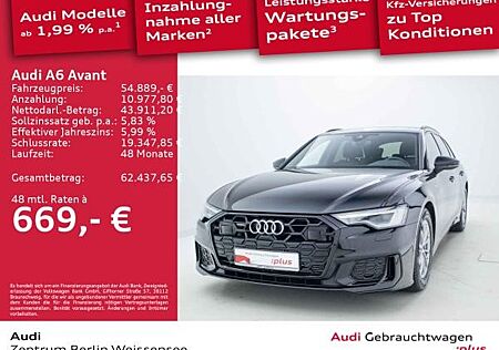 Audi A6 Avant 45 TFSI S-TRO*S-LINE*QU*MATRIX*PANO*AHK