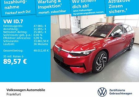 VW ID.7 Volkswagen Tourer Pro Navi AHK IQ.LIGHT - LED-Matrix-Scheinwerfer DAB+