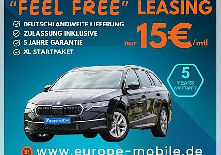 Skoda Octavia Combi SELECTION 2025 1.5 TSI mHEV 110kW DSG (UVP 47.452€/SOFORT) NAV/AHK/EASY.OPEN/ASSISTENZ/KAM/5J