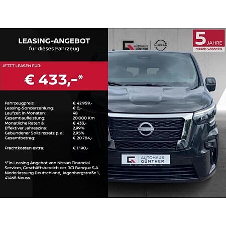 Nissan Primastar leasen