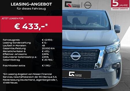 Nissan Primastar TEKNA Kombi9 dCi170 Automatik/Winter/Navi/Design