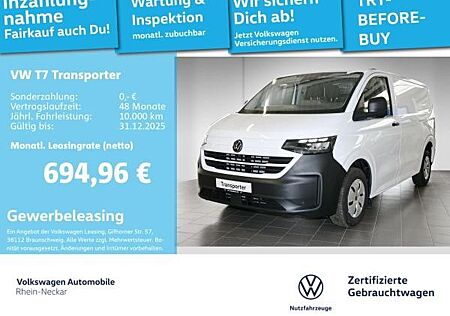 VW T6 Transporter Volkswagen Transporter T7 Kasten 2.0 TDI 4MOTION 3,3t Automatik