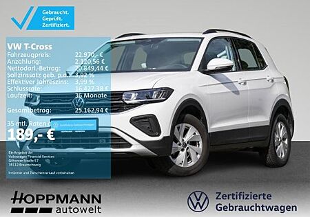 VW T-Cross Volkswagen 1.0 TSI AHK KAMERA LED App-Connect