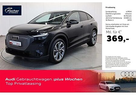 Audi Q4 e-tron gebraucht kaufen Audi Q4 e-tron Sportback 45 S line AHK/20''/W-Pumpe