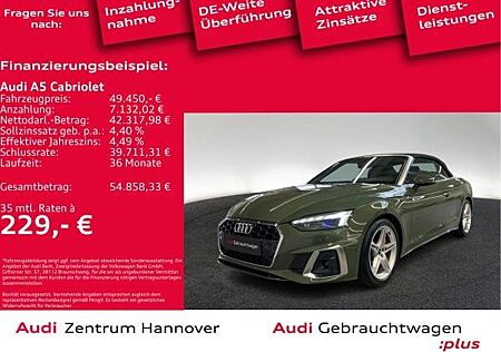 Audi A5 40 Cabriolet 2.0 TDI S line (M-H) (EURO 6e)