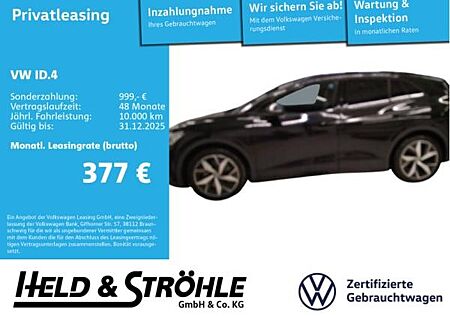 VW ID.4 Volkswagen GTX 4M MATRIX NAV WÄPU ACC ALU20" PDC SHZ