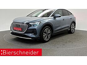 Audi Q4 e-tron Sportback 50 S line MATRIX SONOS PANO VIRTUAL KAMERA ACC NAVI PDC 19 CONNECT DAB