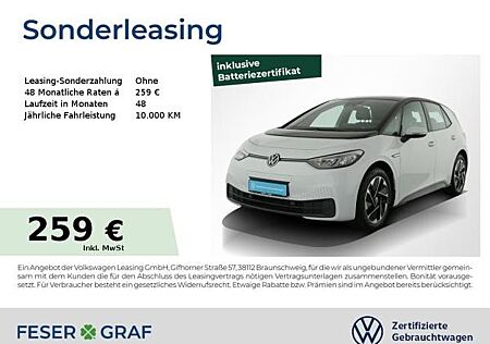 VW ID.3 Volkswagen Pure Performance Navi LM Wärmepumpe
