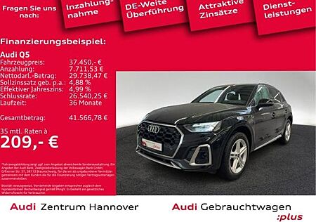 Audi Q5 gebraucht kaufen Audi Q5 S line 40 TDI quattro Kamera AHK virtual Navi