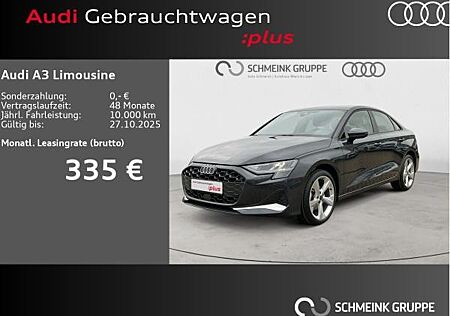 Audi A3 Limousine advanced 35 TFSI ACC AHK Memory