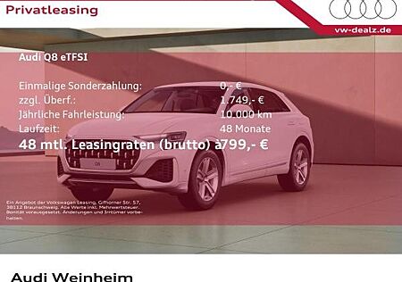 Audi Q8 gebraucht kaufen Audi Q8 SUV TFSI e quattro tiptronic Kamera LED Navi uvm.