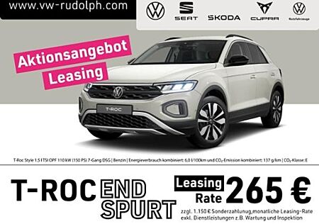 VW T-Roc gebraucht kaufen VW T-Roc Volkswagen Style 1.5 l TSI OPF 7-Gang
