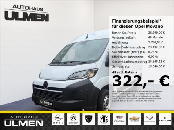 Opel Movano DEAL Sofort Verfügbar Kasten H2 35 L2H2 BlueHDI 140 2.2 Blue-HDI 3 ACC DAB Totwinkelassistent Spurha bild