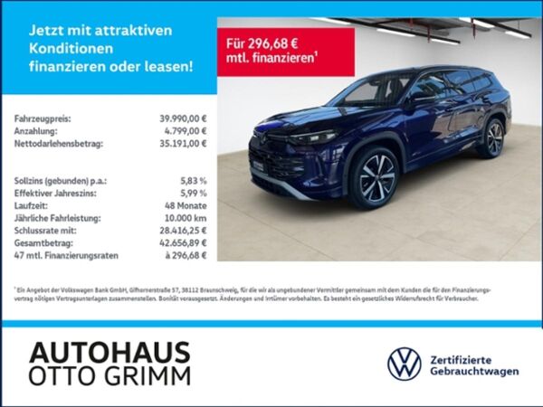 Volkswagen Tayron 1.5 eTSI Elegance LED AHK Navi bild