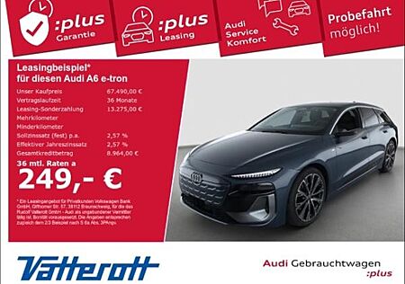 Audi A6 e-tron Avant S line B&O HUD Pano AHK Matrix