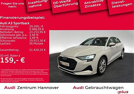 Audi A3 Sportback advanced 30 TDI AHK virtual Navi