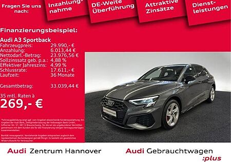 Audi A3 gebraucht kaufen Audi A3 Sportback 45 TFSI e S line LED Kamera Navi