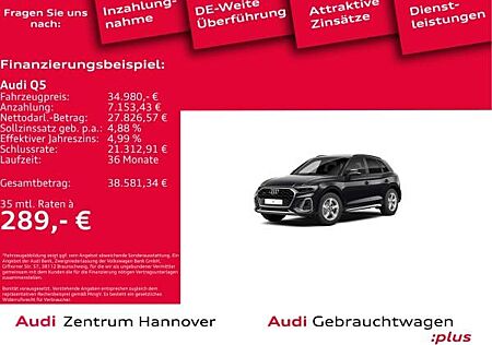 Audi Q5 40 TDI quattro S line AHK virtual Cockpit Head up DAB Navi