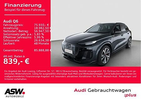Audi e-tron Q6 S line quattro NAVI MATRIX PANO AHK VC // SOFORT VERFÜGBAR!!!