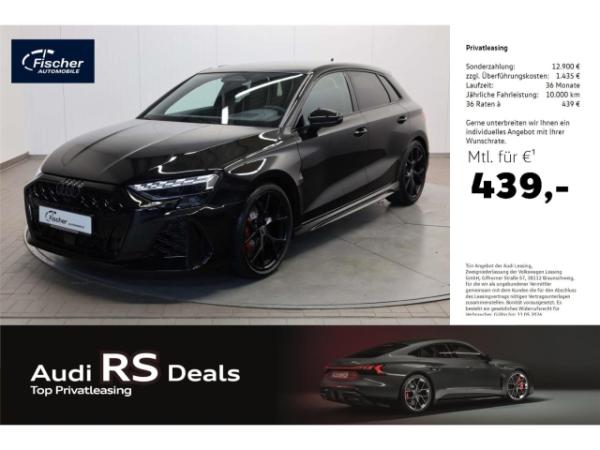 Audi RS3 Sportback TFSI quattro 280 km/h bild