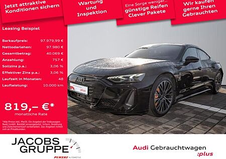 Audi e-tron GT S qu. Black/Pano/Laser/HuD/ACC/360°