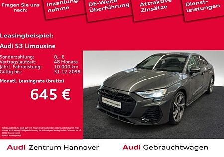 Audi S3 Limousine 2.0 TFSI Matrix Pano SONOS Kamera