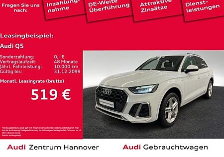 Audi Q5 gebraucht kaufen Audi Q5 S line 40 TDI quattro AHK Kamera Navi virtual