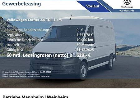 VW Crafter Volkswagen 35 Kasten 2.0 TDI Automatik AC AHK Navi
