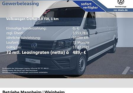VW Crafter Volkswagen 35 Kasten LR HD 2.0 TDI Automatik