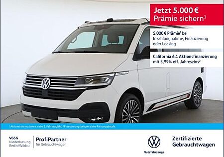VW T6 Volkswagen .1 California Ocean Edition AHK Anschlussgar.