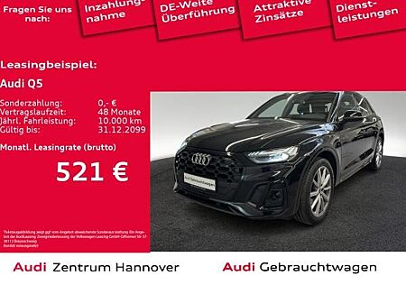 Audi Q5 gebraucht kaufen Audi Q5 S line 35 TDI Kamera Matrix virtual Teilleder