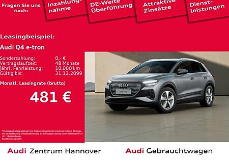 Audi Q4 e-tron gebraucht kaufen Audi Q4 e-tron 40 DAB LED SHZ