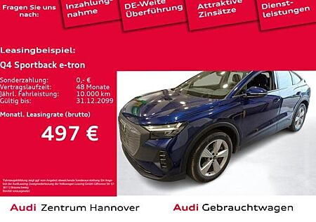 Audi Q4 e-tron gebraucht kaufen Audi Q4 e-tron Q4 Sportback e-tron 40 LED Kamera DAB ACC