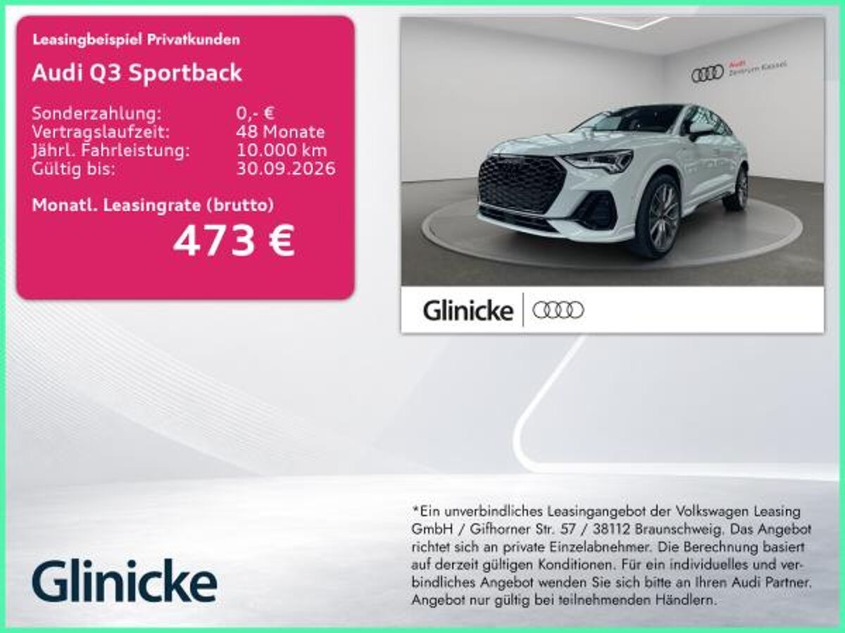 Audi Q3 Sportback 35 TFSI S line LED Navi Kamera AHK bild