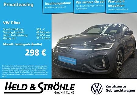 VW T-Roc Volkswagen Cabrio R-LINE 1.5 TSI DSG IQ-LED 19"TRAVEL