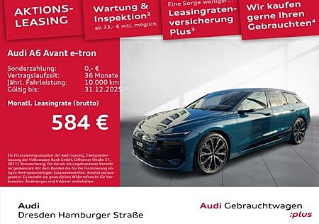Audi A6 e-tron A6 Avant e-tron edition one blue S line Wärmepumpe