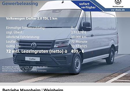 VW Crafter Volkswagen 35 Kasten 2.0 TDI Automatik AC AHK Navi