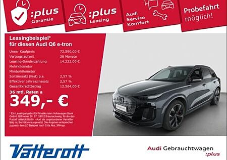 Audi Q6 e-tron gebraucht kaufen Audi Q6 e-tron quattro edition one grey HUD B&O ACC