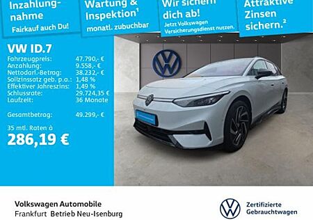 VW ID.7 Volkswagen Tourer Pro Navi AHK IQ.LIGHT - LED-Matrix-Scheinwerfer Sprachassistent DAB+