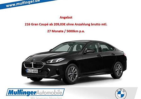 BMW 216 i GC Aut.Kamera Widescreen Leasing ab: Navi LED